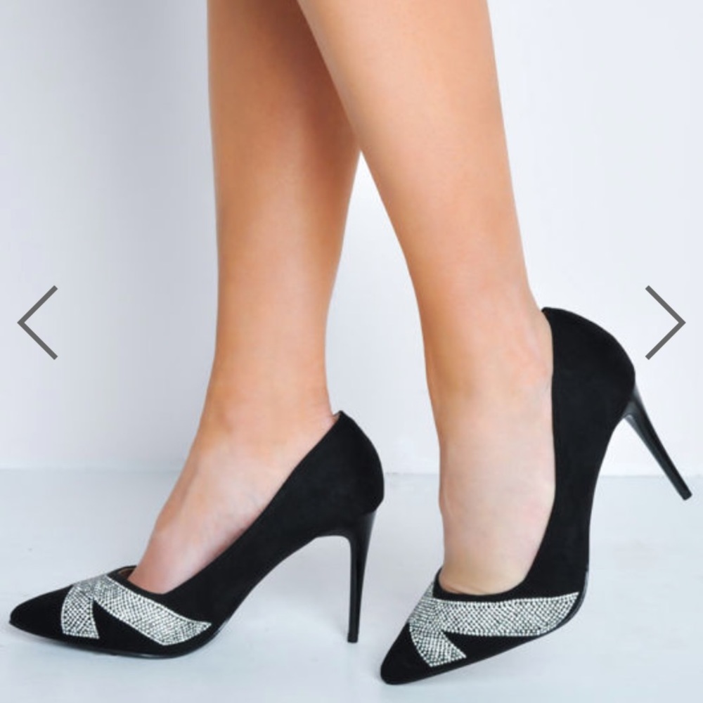 Diamanté heels! Never worn